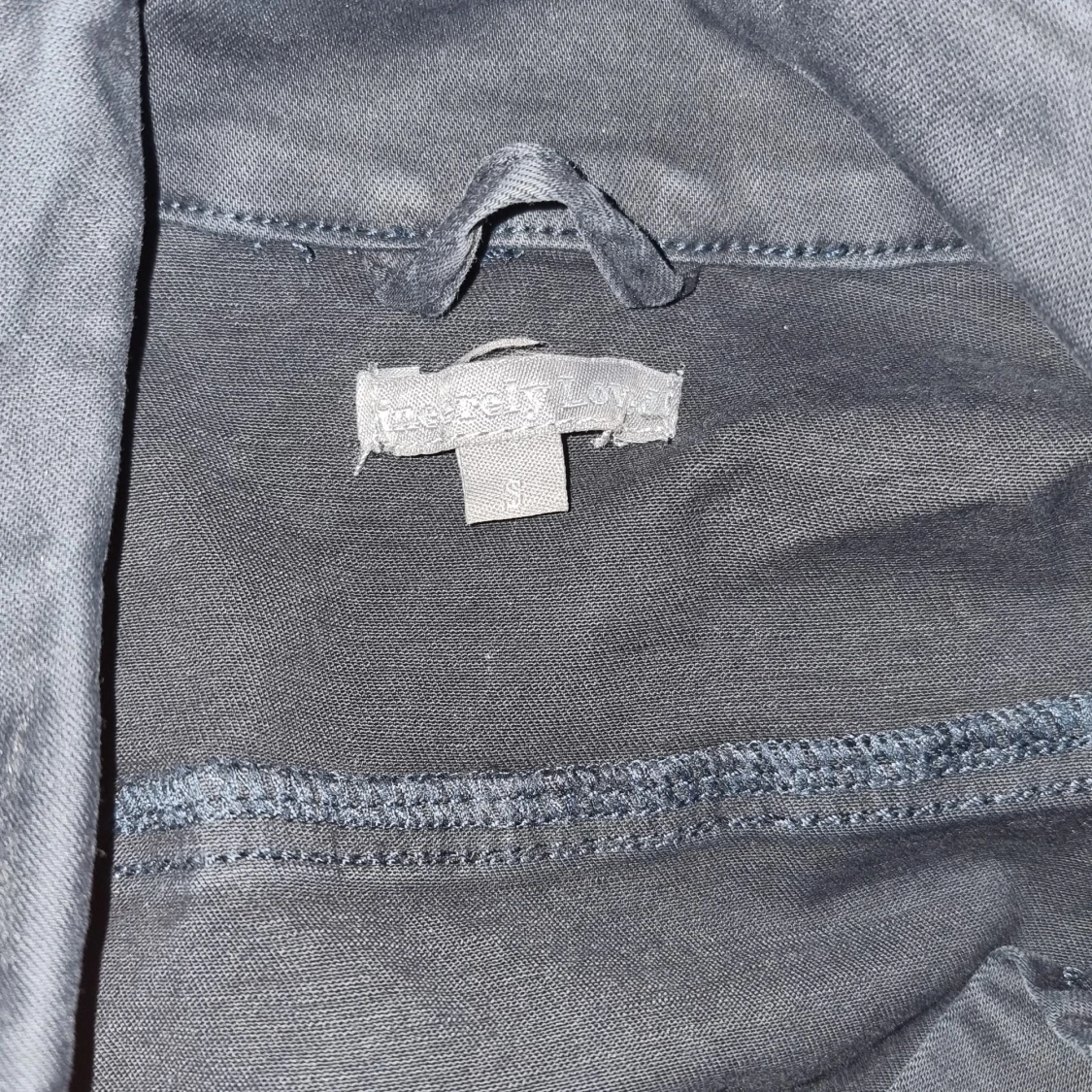 Mörkblå jeans jacka - 91