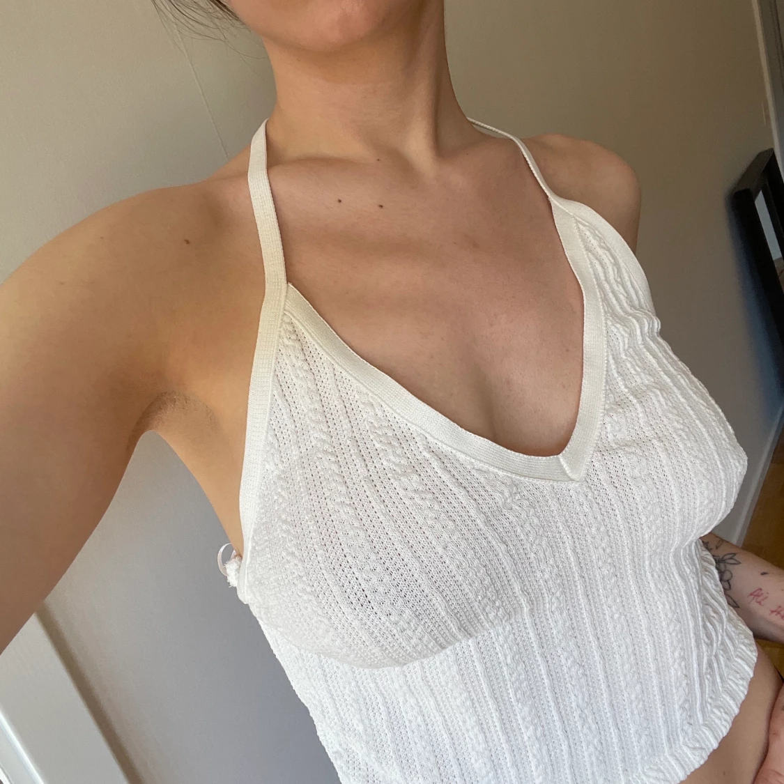 Halterneck topp från Zara  - 90