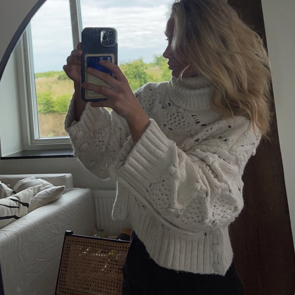 Finaste stickade tröjan!!