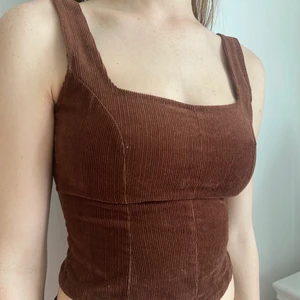 Egensydd korsett topp - Egensydd korsett i Manchester tyg.  Buda!