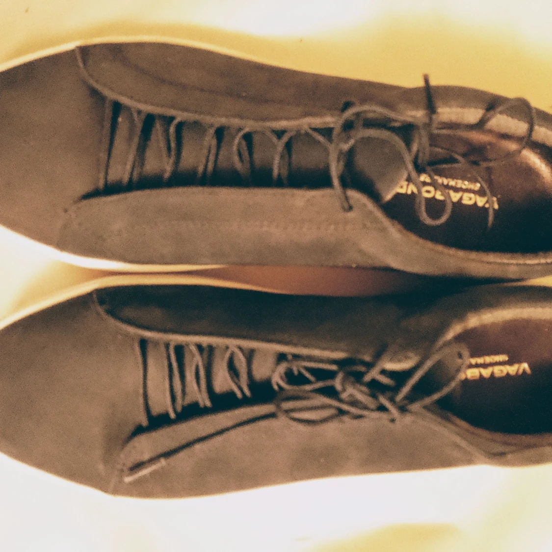 Vagabond mörkblå mocka