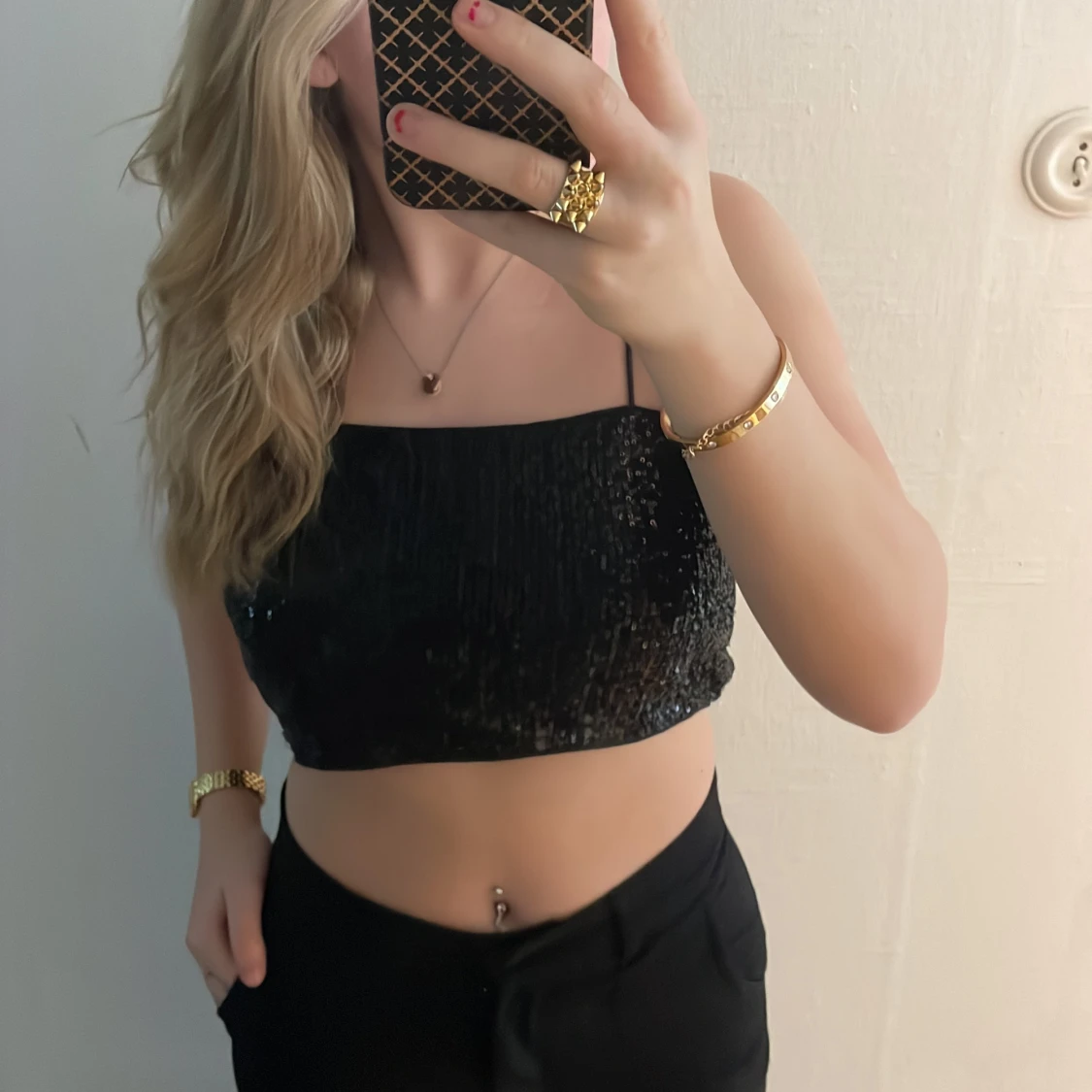 As snygg glitter topp! - 90