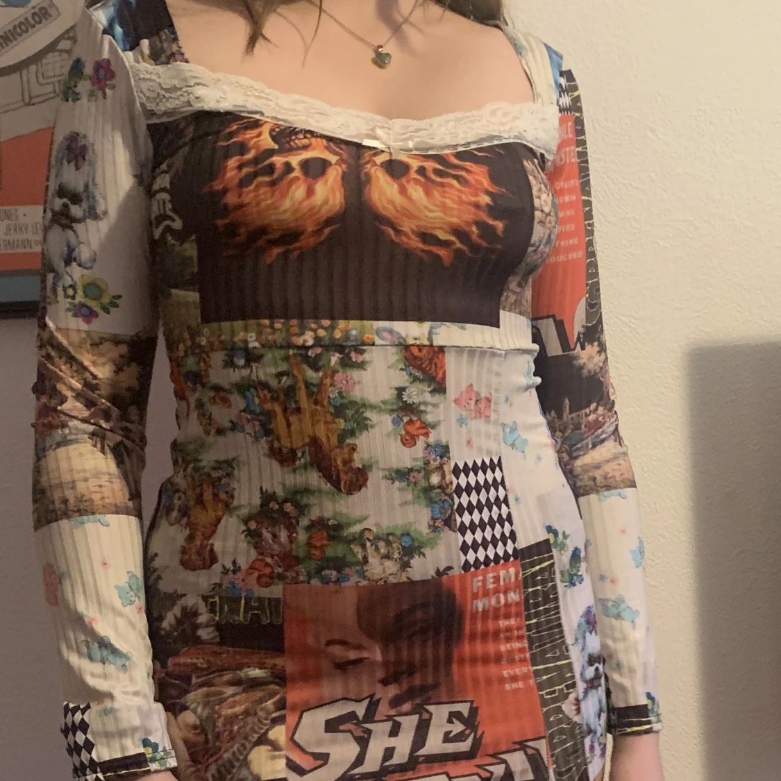 New girl order klänning 