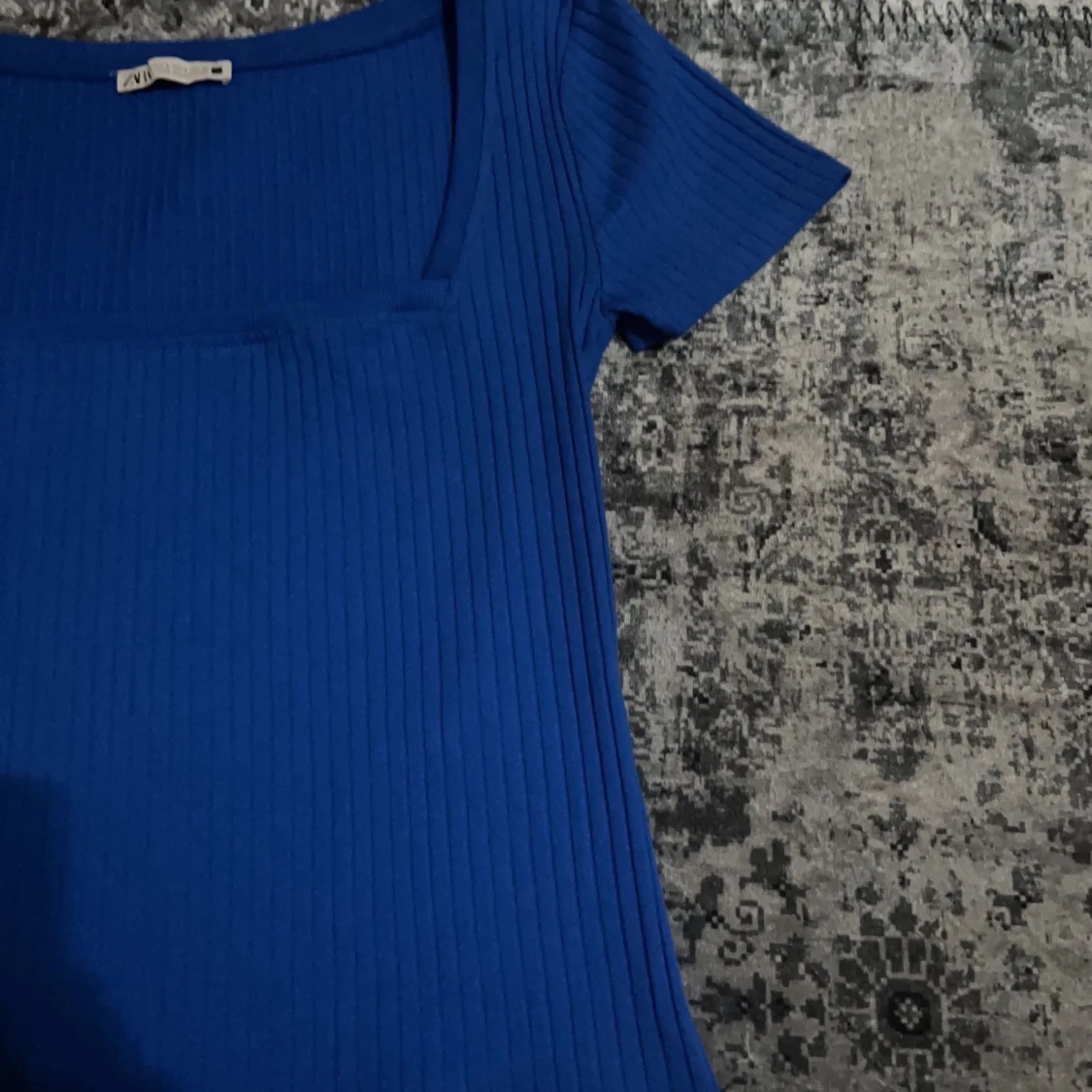 Blå top från zara  - 91