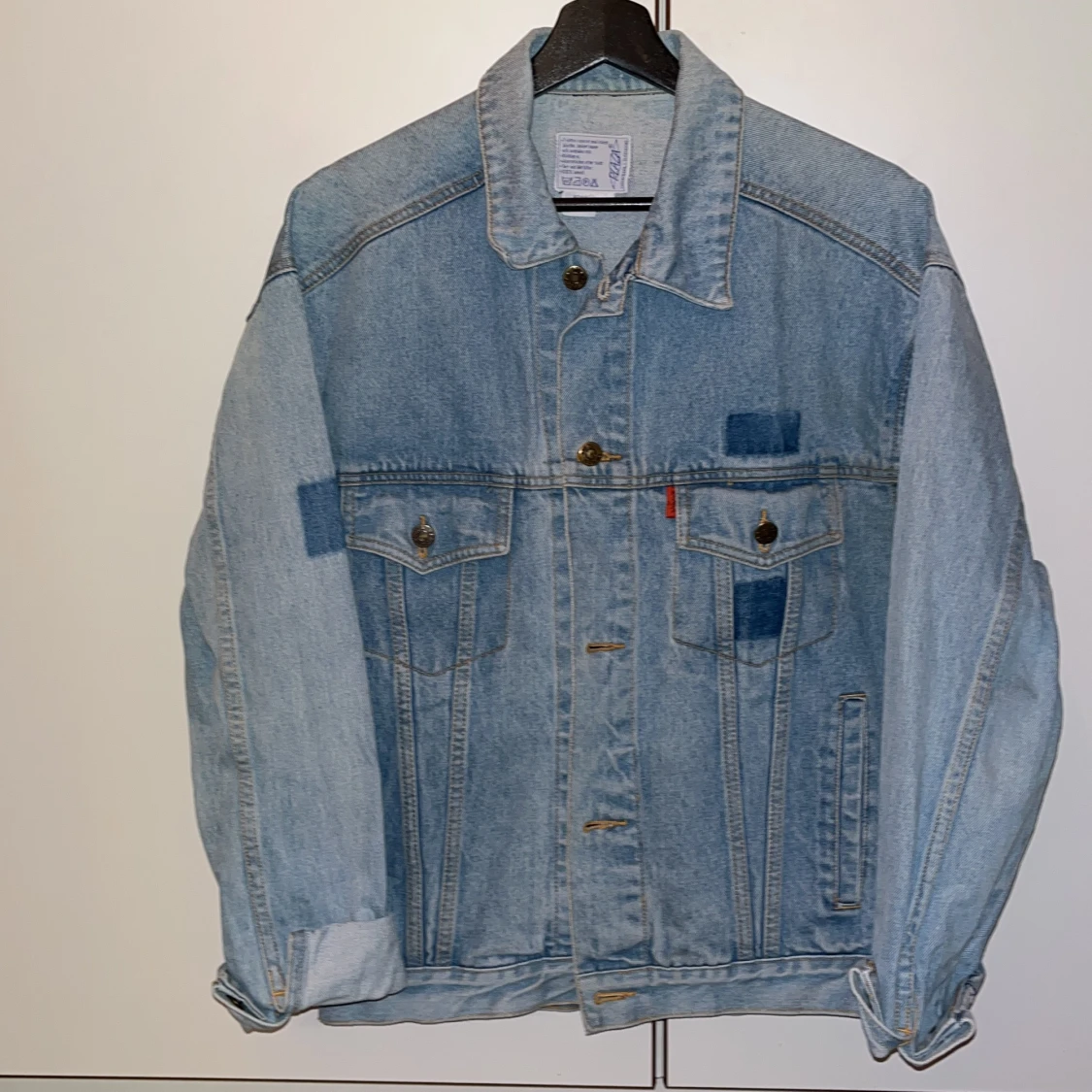 Oversized jeansjacka