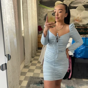 Klänning  - Blå sommarklänning 