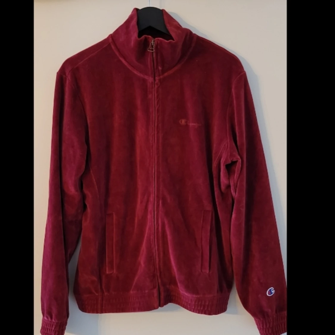 Champion satin sweater