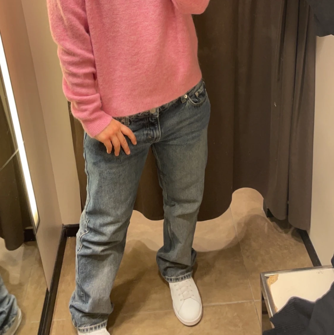 Lågmidjade jeans - 90