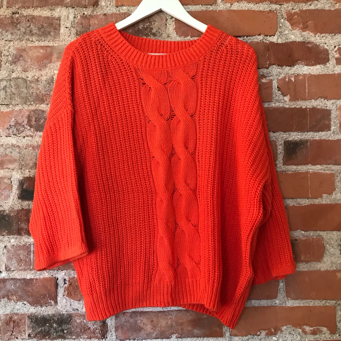 Orangeröd kofta  - 90