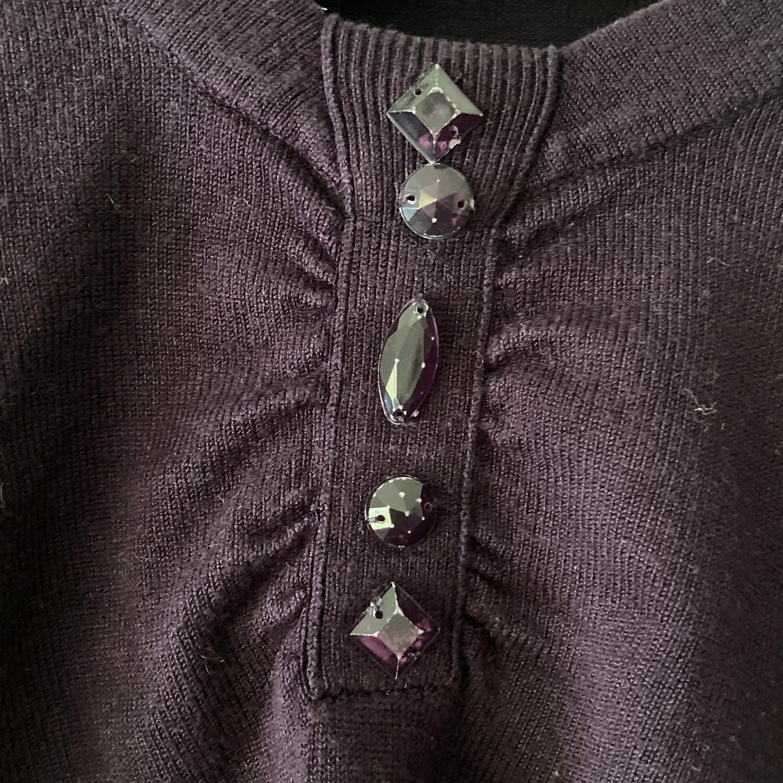 Jättefin lila tröja - 91