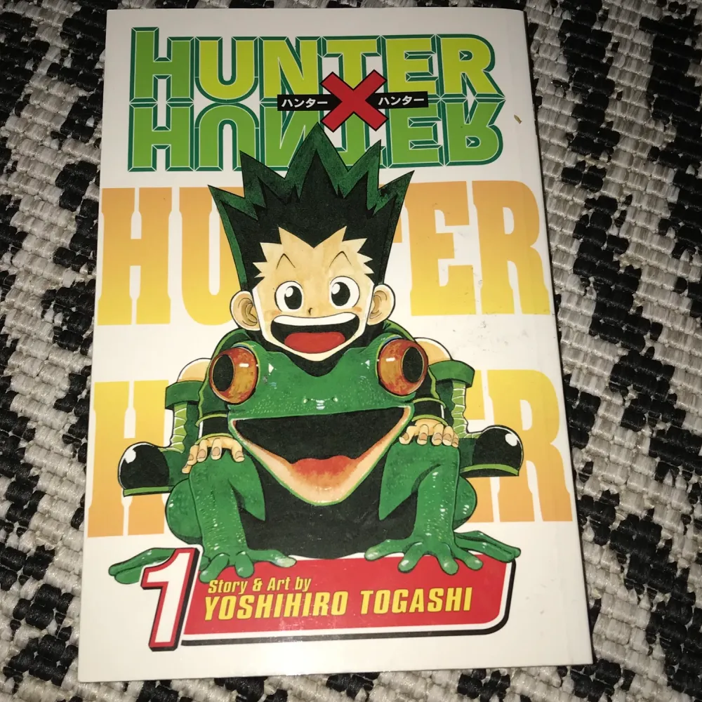Hunter X hunter manga vol 1 engelska, helt ny. Köparen står för frakt.. Accessoarer.