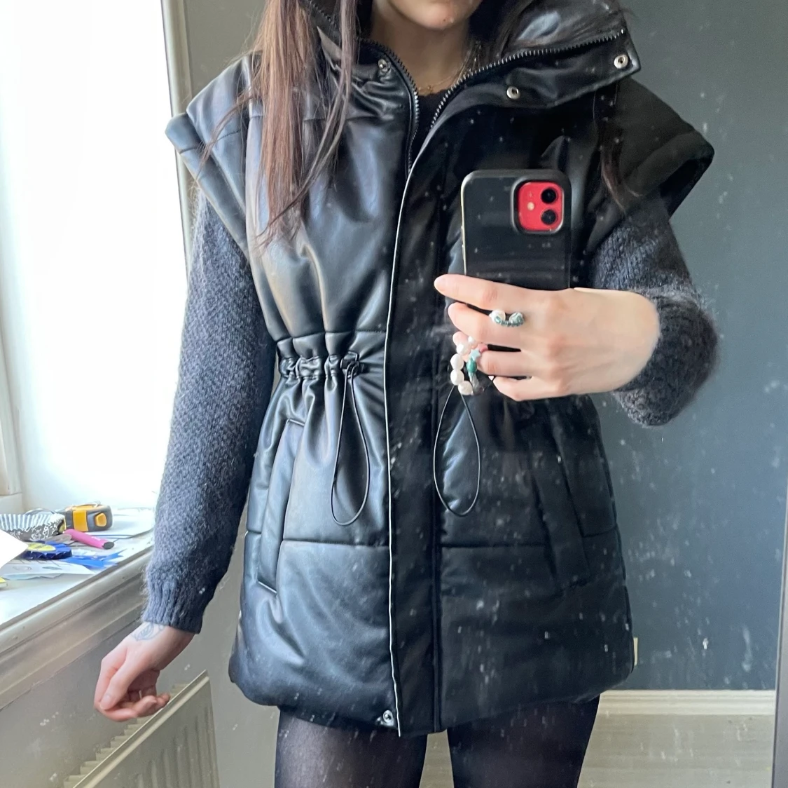 LXA läderväst - 90