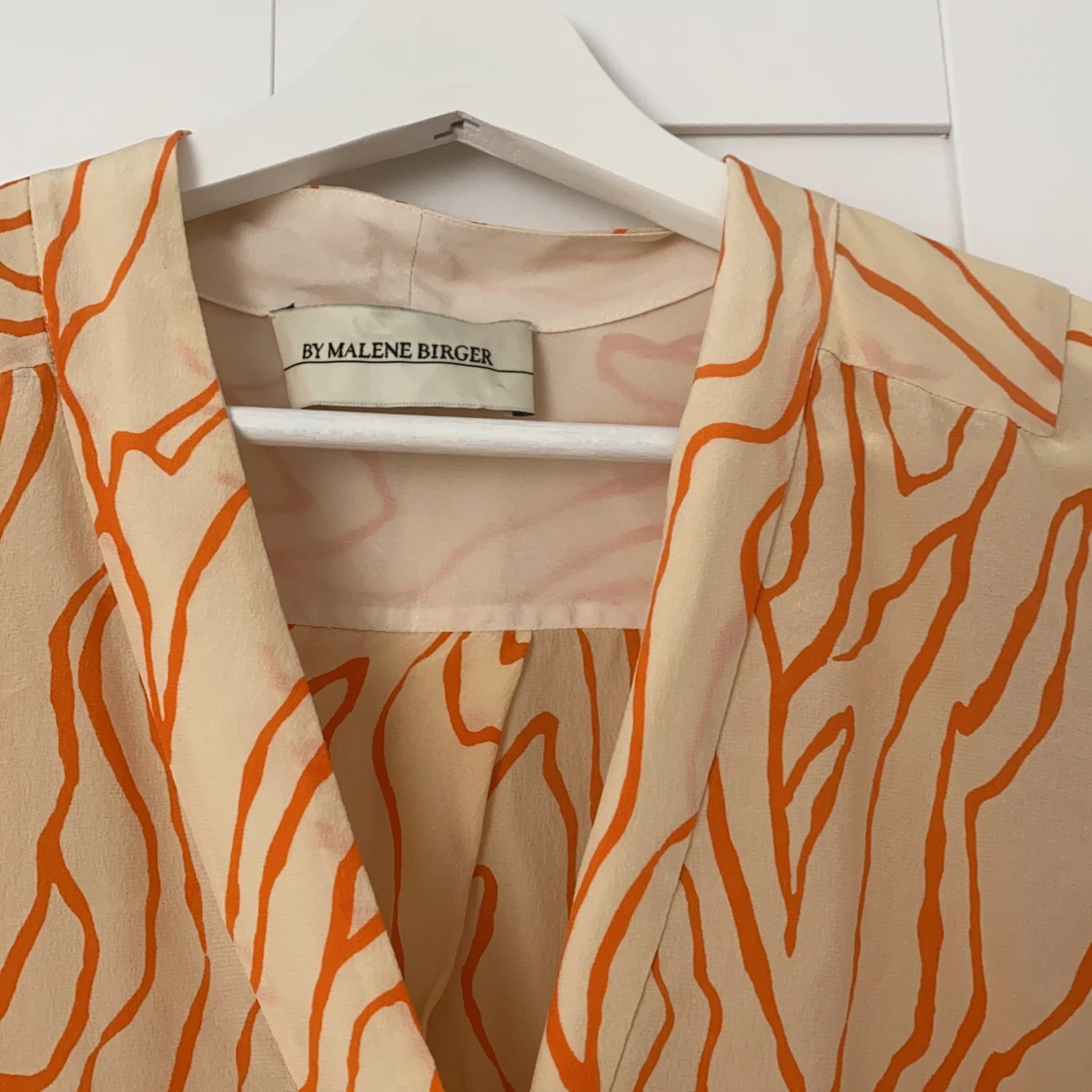 100% silkes blus från Marlene Birger  - 90