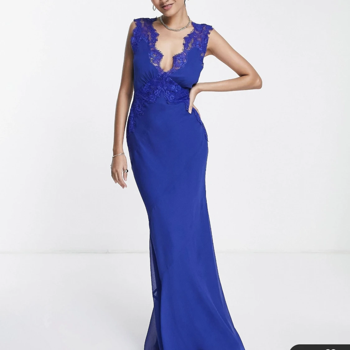 Blå balklänning  - 91