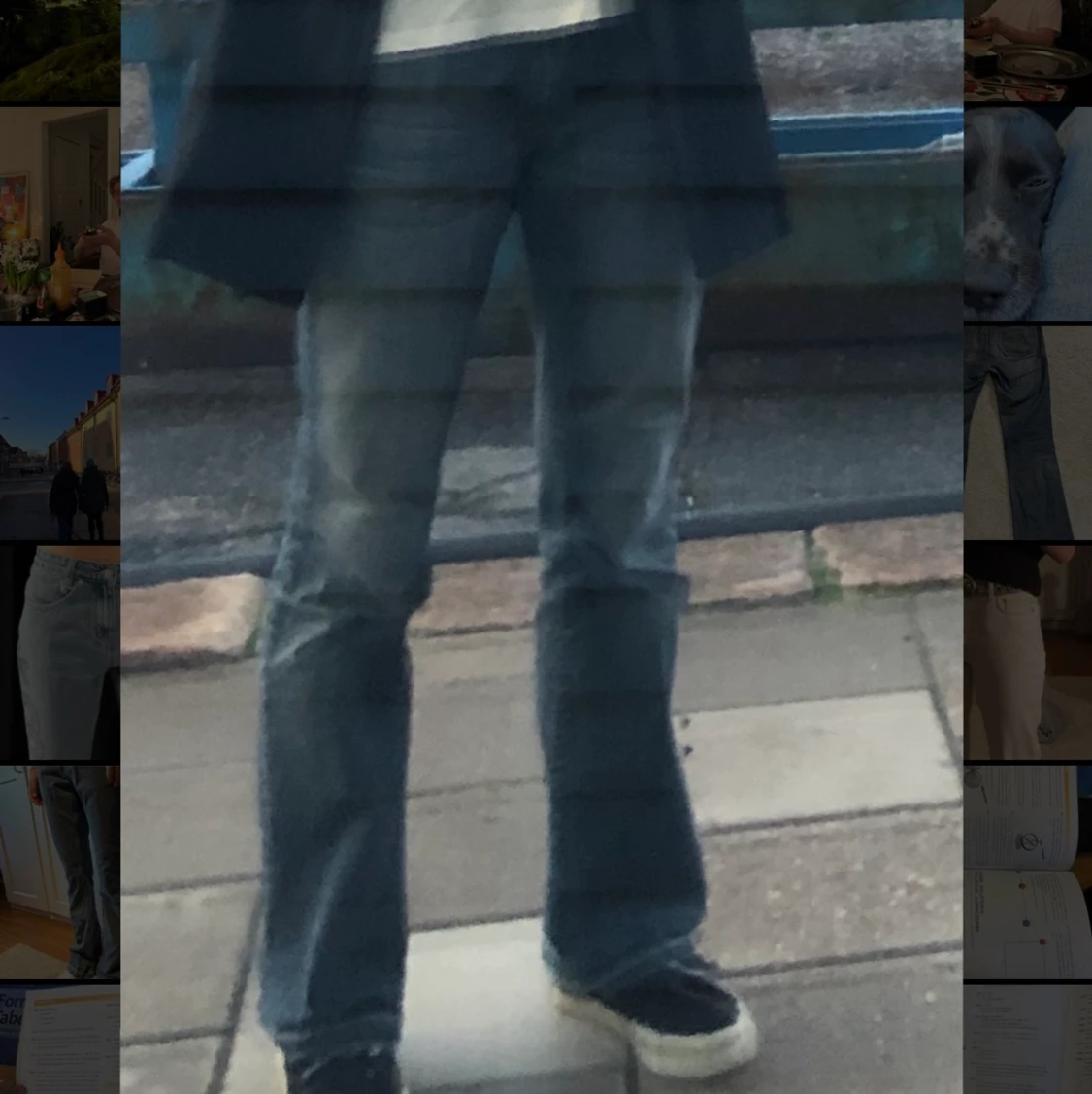 Lågmidjade bootcut