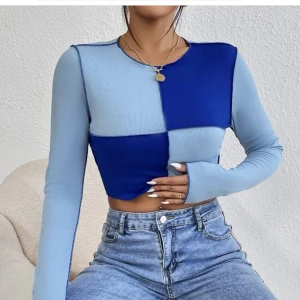 Blå rutig - Jättefin och ny 