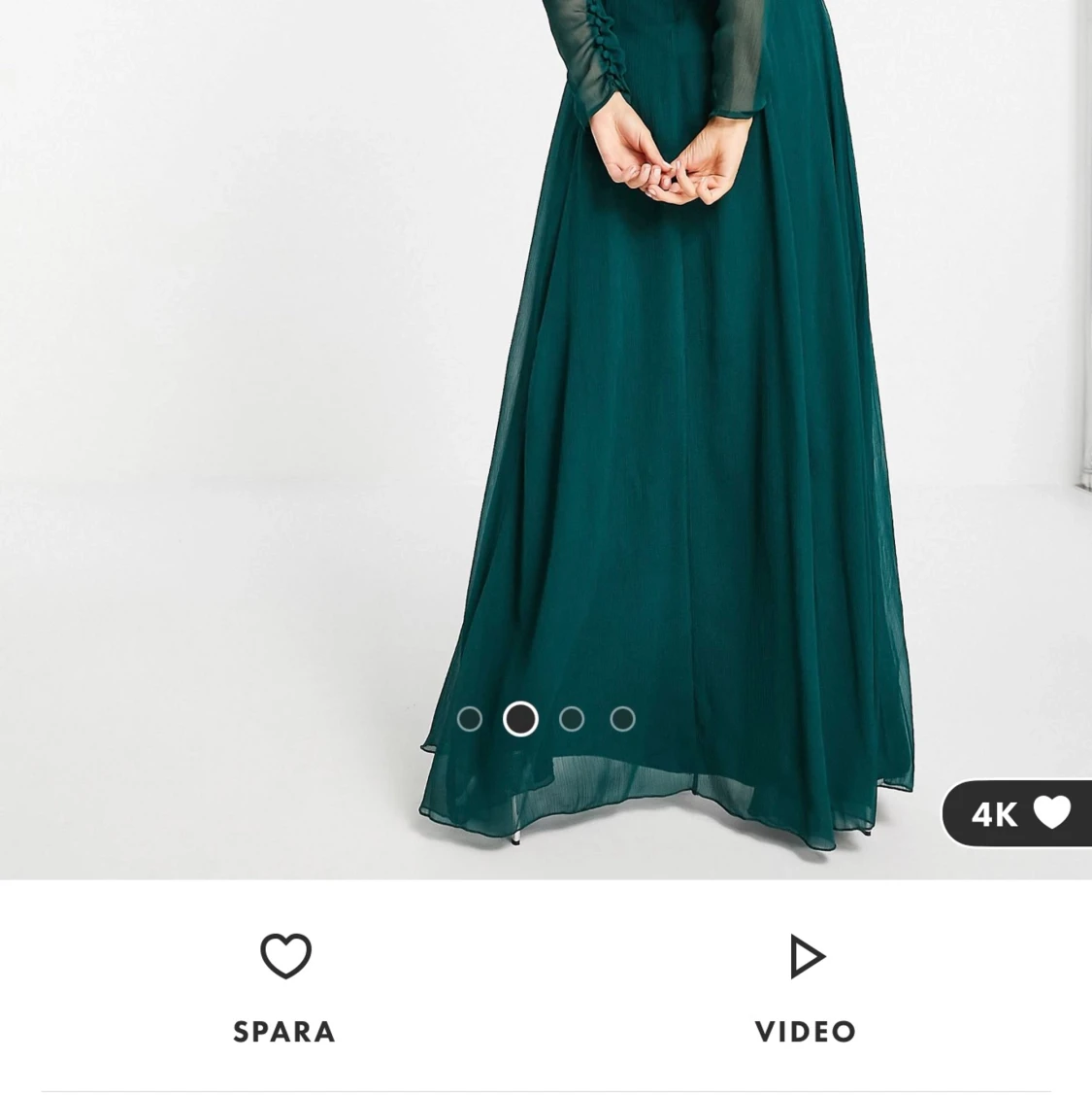 Asos Afton maxi klänning - 90