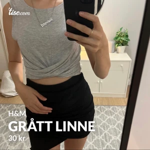 Grått linne - Från H&M nytt skick skönt material 