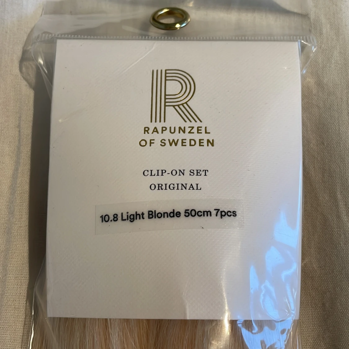 Clip-on extensions Rapunzel - 90