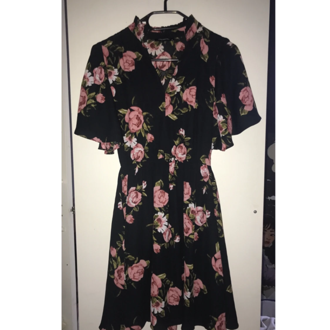 klänning med rosor strl S/34 - 91