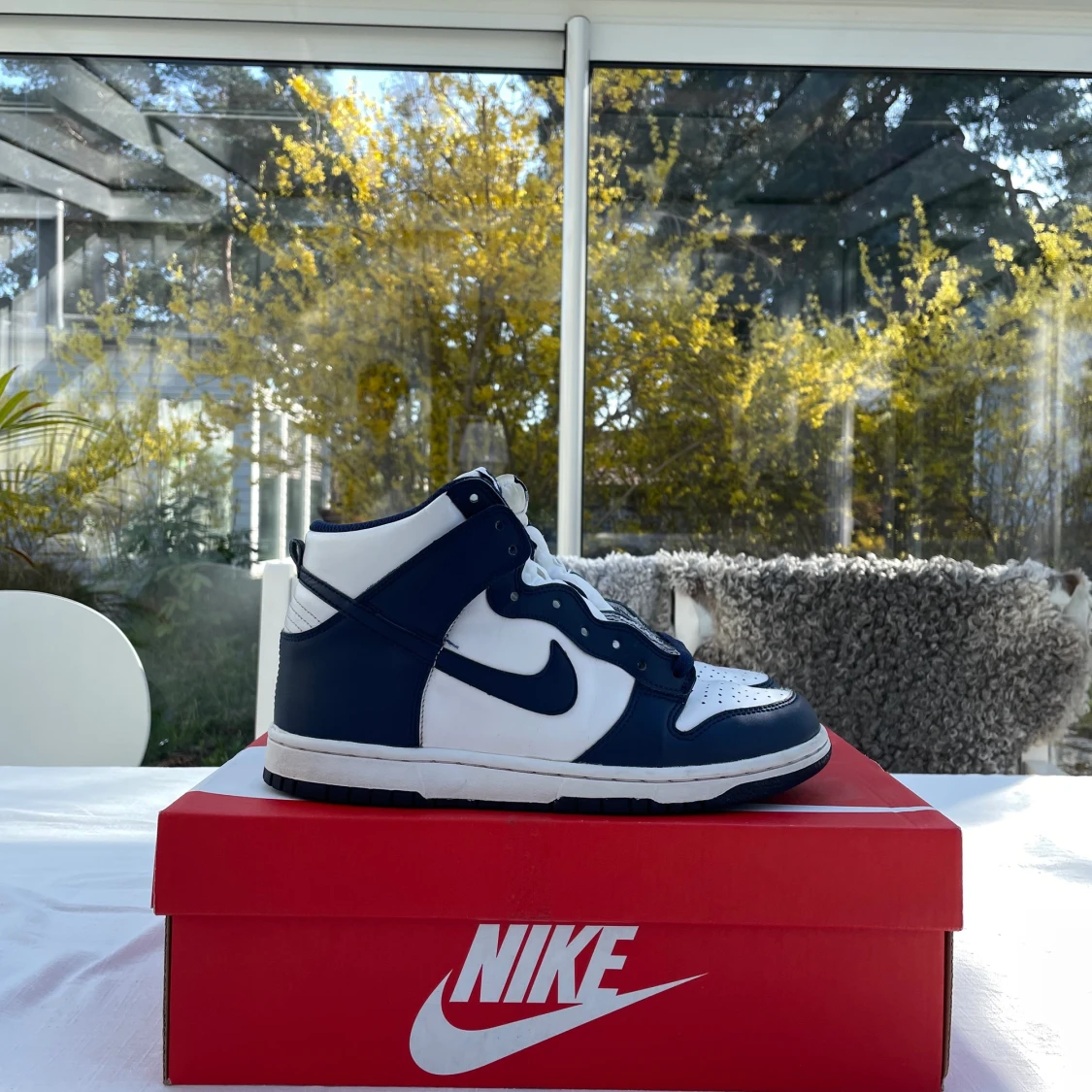 Nike dunk high midnight navy  - 90