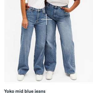 Säljer dessa jeans från monki för att de inte kommer till användning längre. De har små slitningar vid hälarna. Köparen står för frakten.