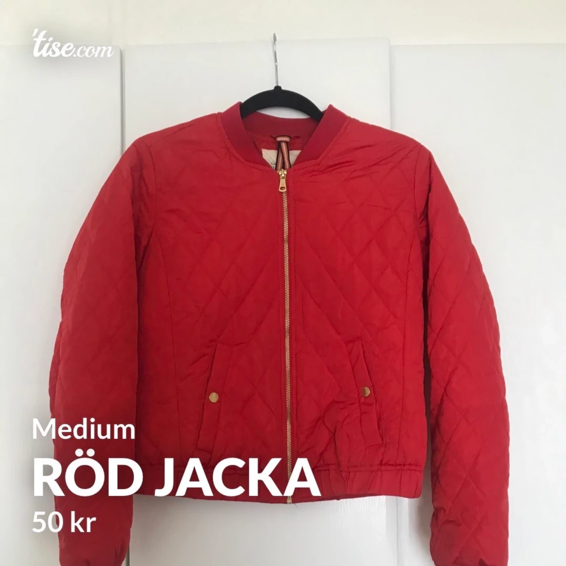 Röd jacka