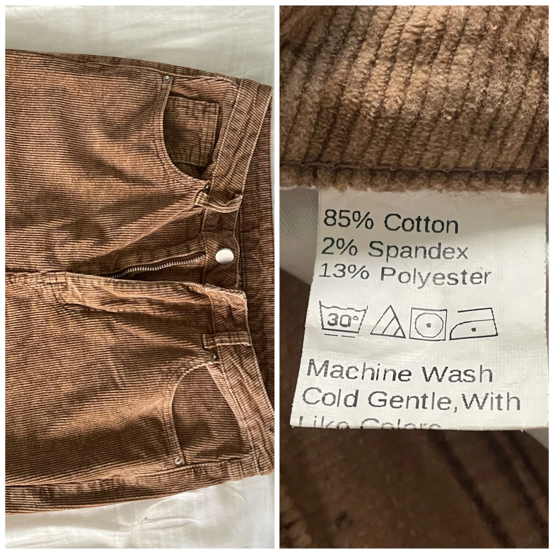 Bruna corduroy flare byxor - 90