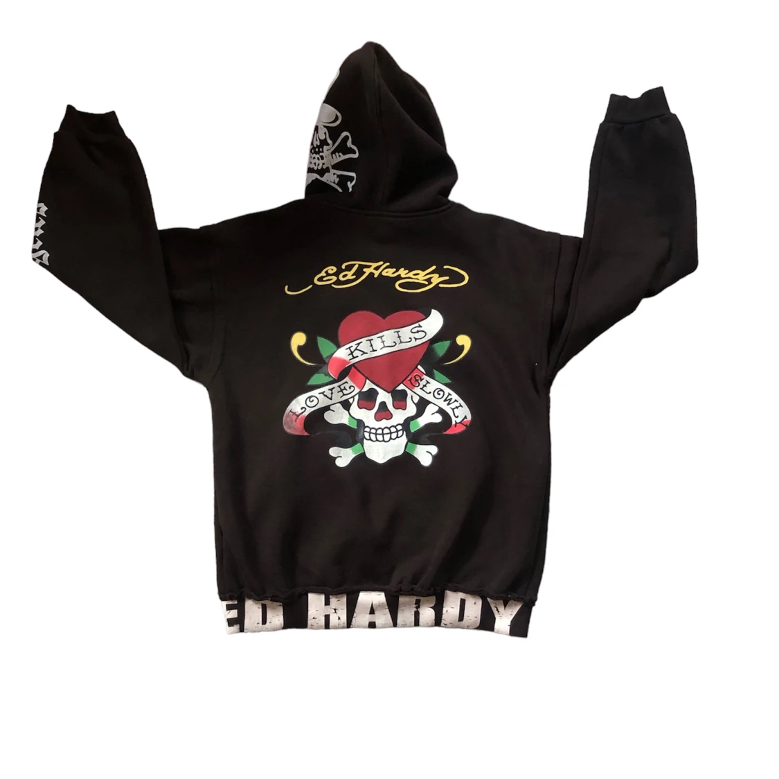 Ed hardy zip up hoodie 