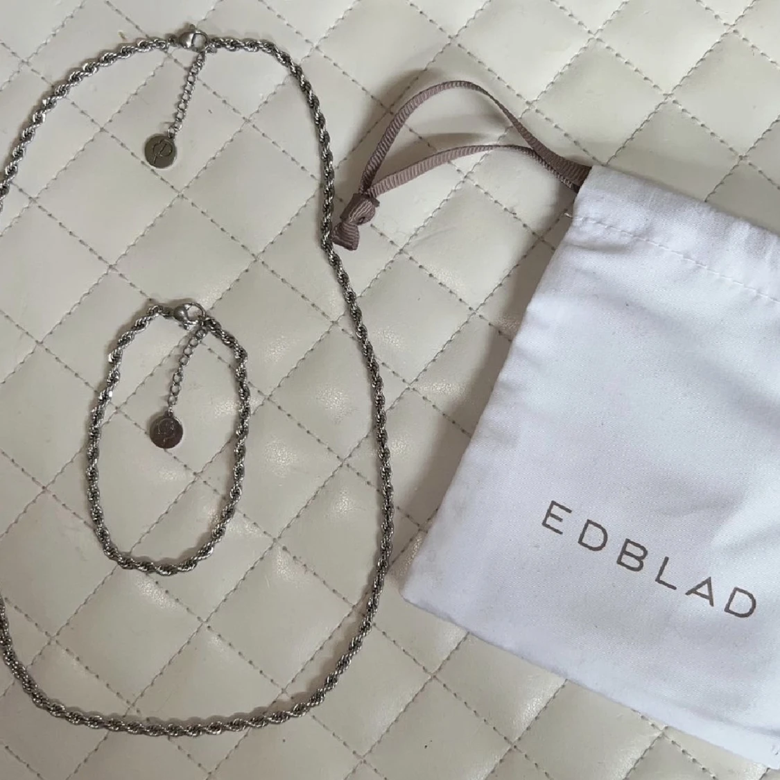 Halsband edblad ”Rope Chain” - 90