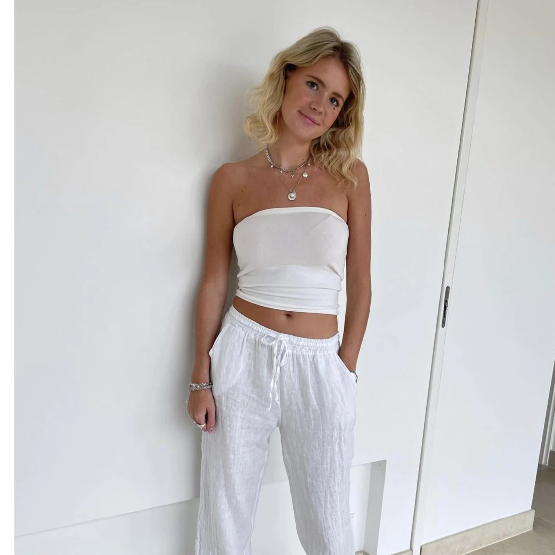 Linne byxor design by si - 90