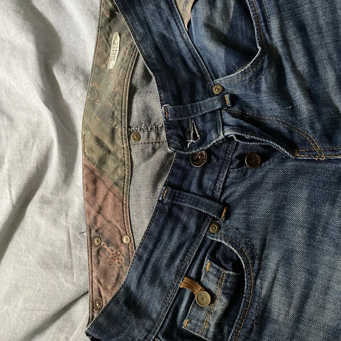 Replay lågmidjade bootcut jeans - 91