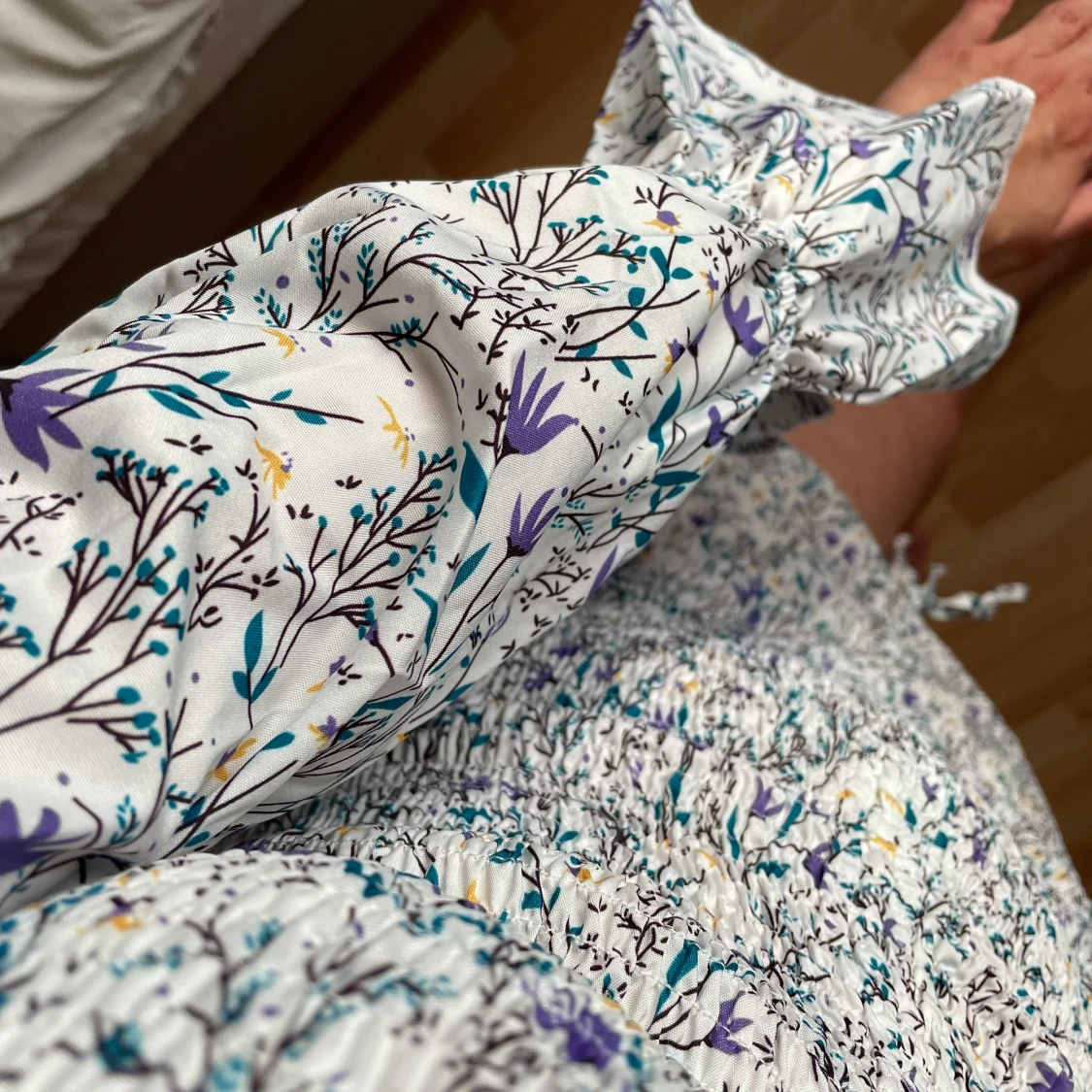 Blommig klänning  - 91