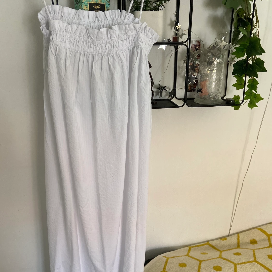 Vit sommarklänning - 90