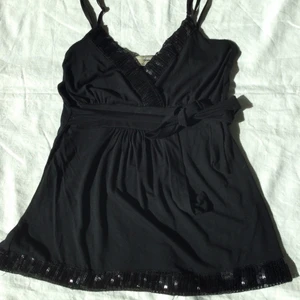 Topp - Svarttopp, passar till xs-s