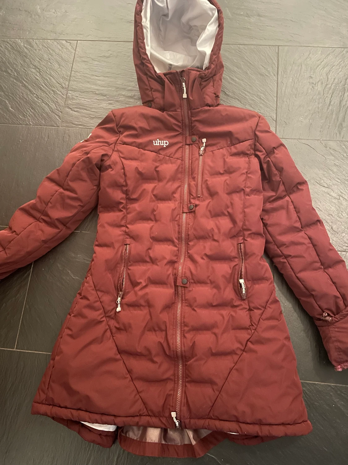 Jättefin vinter ridjacka från Uhip 