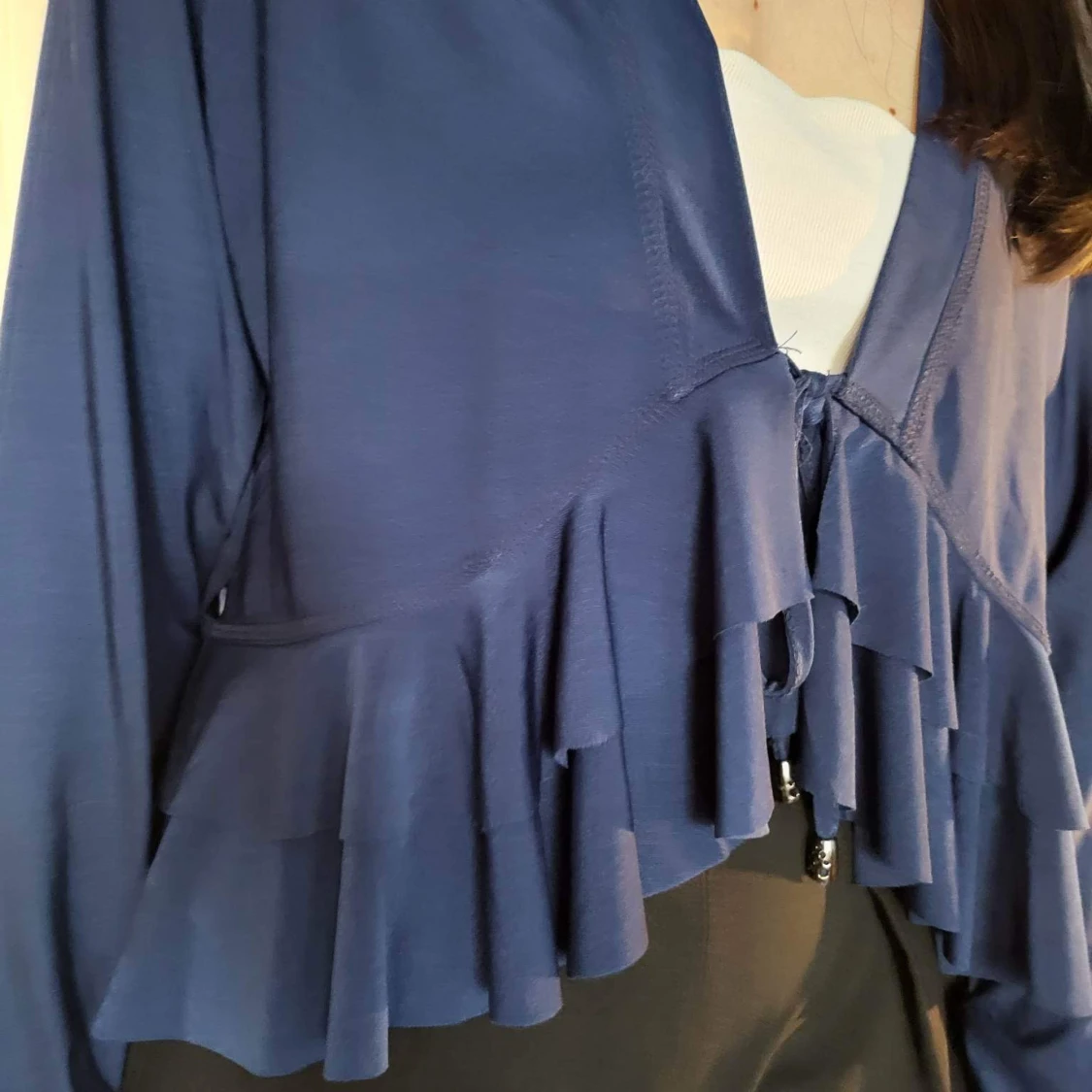 blå cardigan topp från Cicero - 91