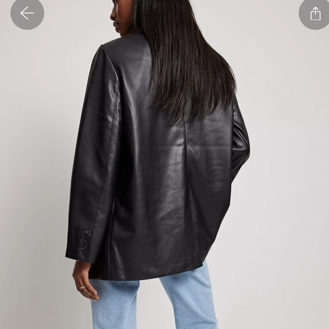 Oversized pu-kavaj - 90