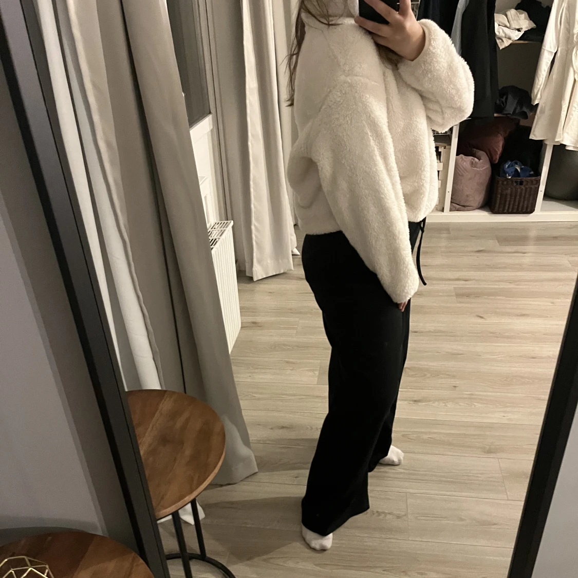 Tjock fluffig tröja  - 90