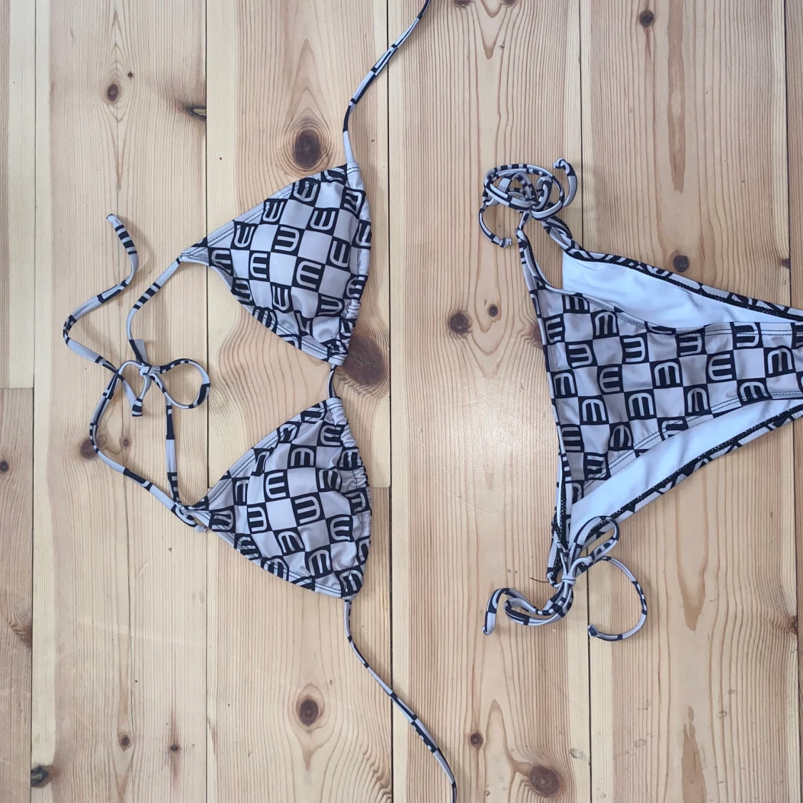 Mönstrad bikini - 90