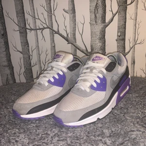 Air Max 90 purple royal - Storlek: 42,5 Skick: 8/10 precis ny cleanade  Metupp Sthlm 🤝 (Boxen saknas)