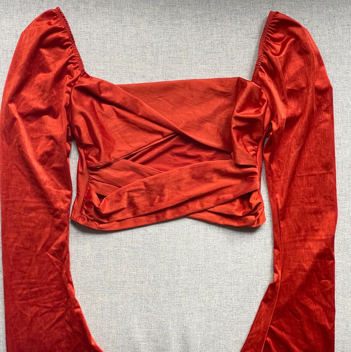 Orange/röd topp - 91