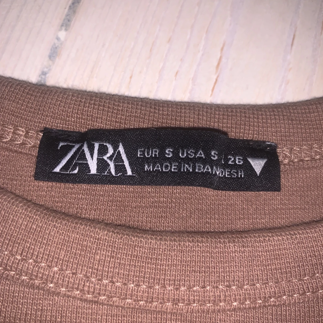 Brun zara topp - 91