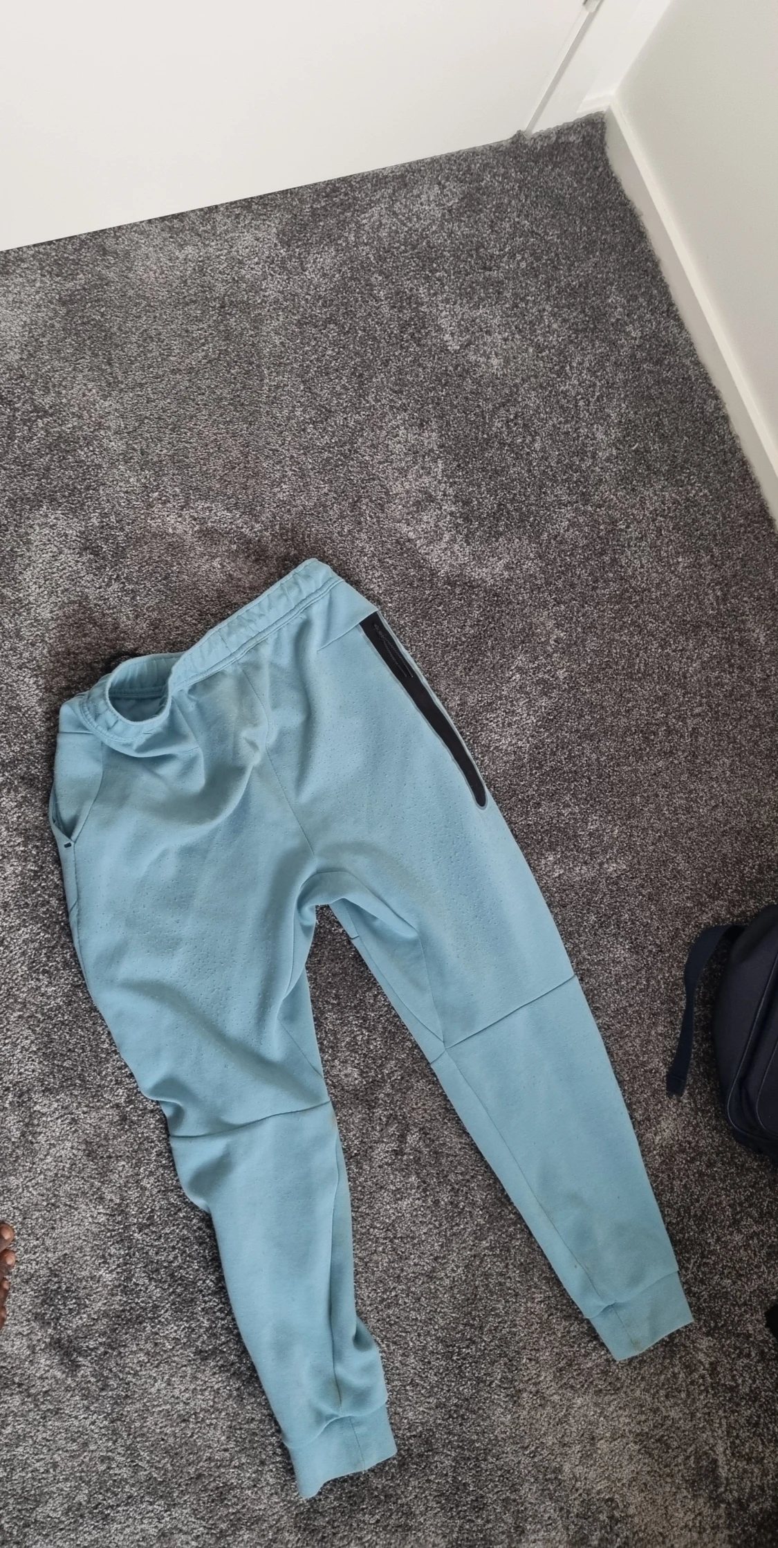 NIKE TECH FLEECE LJUSBLÅ - 90