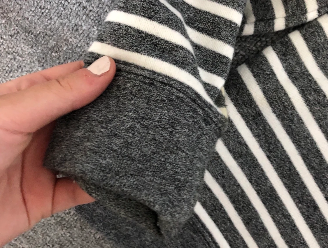 Randig sweatshirt  - 91