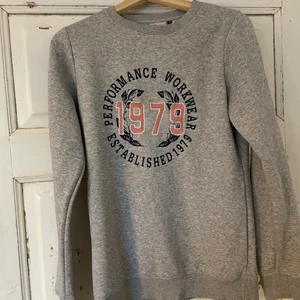 Sweatshirt  - Ljusgrå sweatshirt från Bluewear. Använd ca 10 ggr och är i väldigt bra skick.  Storlek: S Pris: 40 + frakt