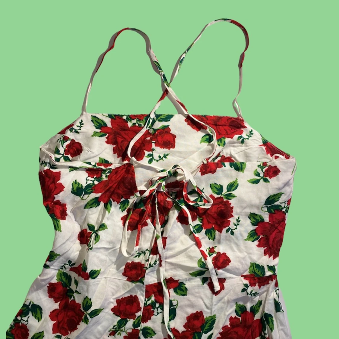 Blommig jumpsuit  - 90