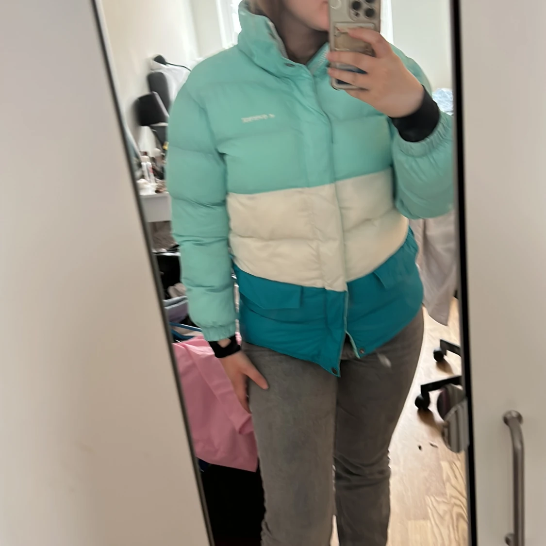 Färgglad höst vinter jacka - 91