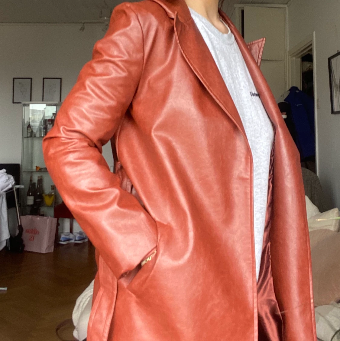 Skinnjacka NAKD PU Leather Jacket - 91