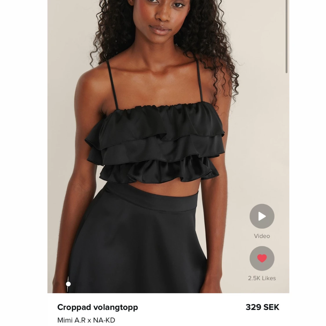 Volang crop-top